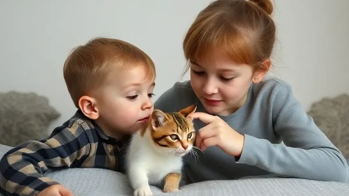 Что делать если ребёнок мучает кошку?