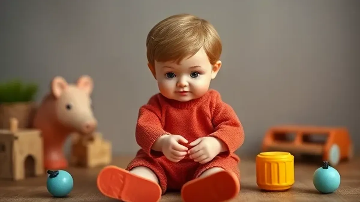 Игра «Кухня для куклы» для 2,5 года